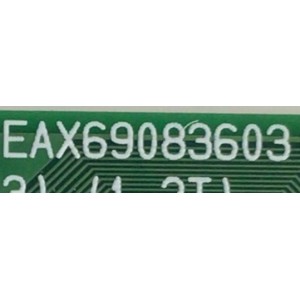 MAIN PARA SMART TV LH 4K / NUMERO DE PARTE EBT66199201 / EAX69083603 / 66199201 / 69083603 / 0DV17872-0001 / G01188044Y3 / DISPLAY HV650QUB-N9E / MODELO 65"